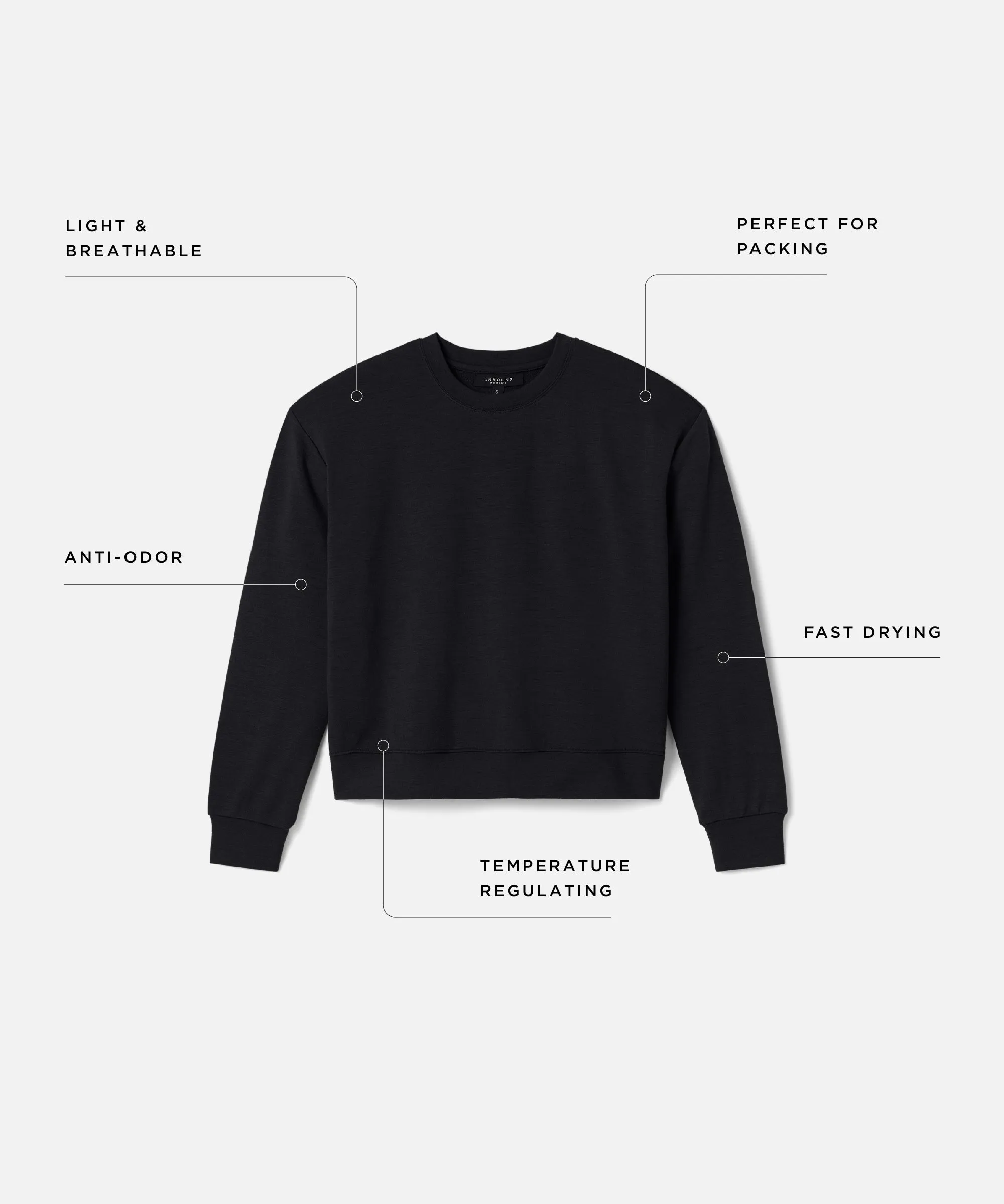 Women's Merino Boxy Sweatshirt